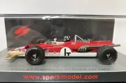 Spark 1 43 Lotus 63 F1 Dutch GP 1969 Practice G. Hill 4WD F1 (Spark) New