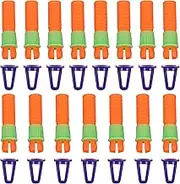 15pcs Oil Pastel Extender for Pastel Pencils Oil Painting Stick Holder Plastic Cap Crayon Sharpener Extender