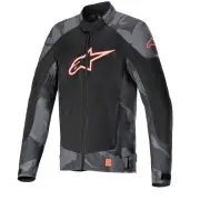 T-SP X Superair Jacket Gray Camo Red Fluo