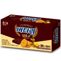 在飛比找蝦皮購物優惠-韓國 HAITAI 海太 巧克力奶油曲奇餅乾103g