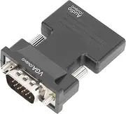 Sorandy VGA to HDMI Adapter Converter, 1080P HDMI to VGA Adapter, Audio and Video Sync HDMI Female to VGA Male Converter with 3.5 mm Audio Cable for Laptops PCs Monitors