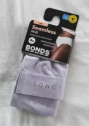 Bonds Ladies WVGPS IBE Mauve Comfytails Side Seamfree Midi Brief 2 Pack Size 14