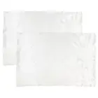 Satin Pillowcase 2pc Set in Ivory, 29 x 20 in Standard Size