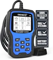 9360 Full System Diagnostic Scan Tool for Toyota, Automotive OBD2 Code Reader Scanner with ABS/SRS/TPMS Reset Battery Registration for Toyota Lexus Scion