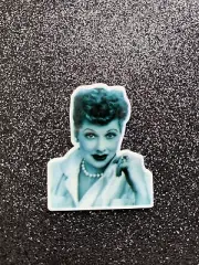 5pc. 1950's TV, Planar Resin Flatback, Cabochon