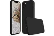 iPhone 12 Pro Liquid Silicone Case Carbon Black