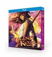 Boxed BD TV Series 4 Disc All Regin The Legend of Korra Season 1-4
