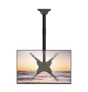 TV Ceiling Mount Adjustable Bracket Fits Most LED LCD OLED & Plasma Flat Screen