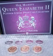 Queen Elizabeth Il Platinum Jubilee and Life & Legacy Proof Coin Collection