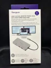 Targus - USB-C Dual HDMI 4K Docking Station with 100W PD Pass-Thru ( DOCK423TT)