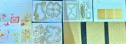 Anna Griffin Spring Shaker Card Window Cutting Dies Set AND Confetti Dies Set