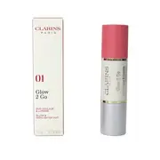 Clarins 01 Glow 2 Go Blush Highlighter Stick Illuminating Promotion