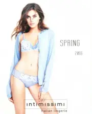 INTIMISSIMI ITALIAN LINGERIE CATALOG SPRING 2016 50+PG 5 X 6.5" SHLOMIT MALKA