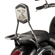 GIVI Sissy bar with carrier, black for Kawasaki Vulcan S 650 (15-21)