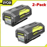 2x 8Ah 40V Li-ion Battery for Ryobi OP4040 OP4050 OP4030 OP40201 OP4015 RY40502A