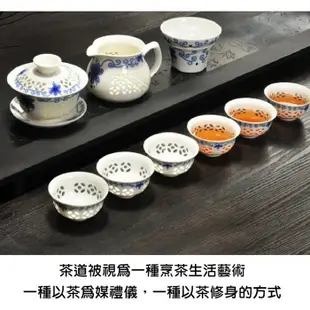 柚柚的店【蜂巢玲瓏蓋碗茶具9套組50436-254】紫砂玻璃壺 蓋碗茶杯 茶具套裝 家用辦公茶壺玻璃 (4.6折)