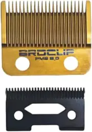 Professional Fade Blade Replacement, Compatible with VGR, Babyliss, Wahl Magic Senior, Gold/Black