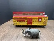 Bachmann G Scale EMMETT KELLY JR CIRCUS Elephant Train Car W/ Elephant