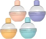 MUCKLILY Silicone Ice Making Molds Round Ice Cube Molds Whiskey Ball Maker Portable Ball Makers Material Home Party Bar