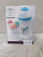 Nostalgia Counter Top Electric Snow Cone Maker Machine Ice Shaver New in Box