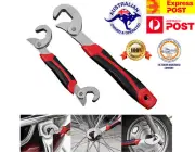2X Universal Quick Snap N Grip Wrench and Spanner Adjustable Multi Function Set
