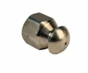 Erie Tools Button Nose 1/4" Sewer Jetter Drain Cleaning Nozzle 12.0 Orifice