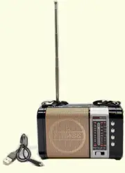 Waxiba Bluetooth Multifunction 5W Radio with USB Port MP3 TF Player Speaker