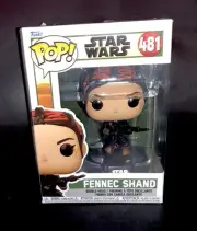 NEW! Funko POP! Animation Star WARS BOBBLE-HEAD "Fennec Shand #481" NIB