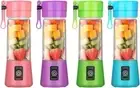 Mini Blender Portable Juicer Cup Blender USB Rechargeable Smoothies Mixer PINK