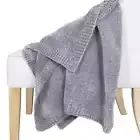 Allied Home Chenille Throw, Grey