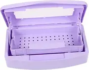 MUSISALY Nail Art Tool Cleaning Box Sturdy Storage Organizer Leak-proof Case for Home Salon