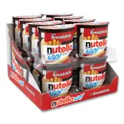 Nutella Hazelnut Spread and Breadsticks, 16 per Pack, 1.8 oz Single-Serve Tub