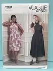 Vogue 1883 Misses’ Criss-Cross Chic Halter Dress Sewing Pattern Sizes 6-14 Uncut