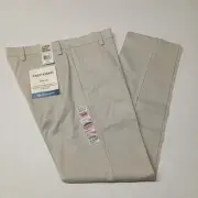 Dockers Easy Khakis Pants Men's 33x32 Beige Comfort Waist Slim Fit No Wrinkles