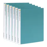 6PK Marbig 20-Pocket Non-Refillable Document/File Display Book Organiser - Green