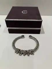 Phillippe Charriol 925 Sterling Black Spinel TANGO Bracelet