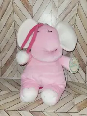 New Baby Girl Musical Light Up Pink Elephant Kids Preferred Crib Toy Plush 48203