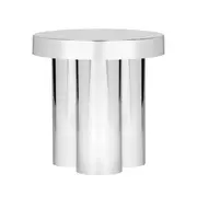 [James Lane] Domi Stainless Steel Side Table