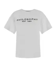 Printed graphic T-shirt STANDUN White