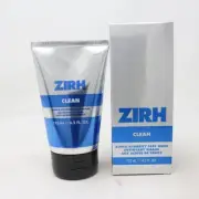 Zirh Clean Alpha-Hydroxy Face Wash 4.2oz/125ml New