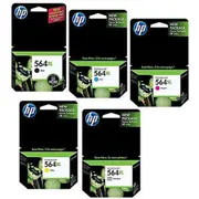 HP Photosmart 564XL 5 Ink Cartridge Toner Value Pack