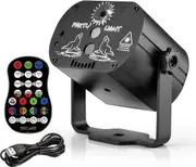 Disco Party Lights: Strobe, Halloween, Christmas, Birthday, Wedding, Club, Stage, Sound Activated