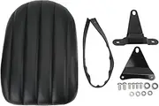 Upgrade Your Riding Experience With Motorcycle Rear Cushion Saddles Passenger Pillion Seat For Rebel CM1100 CMX1100 2021 2022 Featuring Horizontal Stripe And Multiple Benefits (Horizontal Stripe)