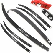 Archery ILF Recurve Bow Limbs 20-40lbs Takedown H23-66'' Bamboo Limbs Hunting