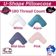 Cotton & Poly V Shape Pillow Case Cover Tri Boomerang V Shaped Cushion Cover New