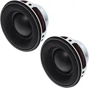 Mobestech 2pcs Woofer Speakers Loudspeaker Loudspeaker Speakers for Desktop Computer Office Sound Amplifiers Home Amplifier Home Sound System Rubber