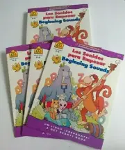 Bilingual Workbook Beginning Sounds School Zone in English and Spanish