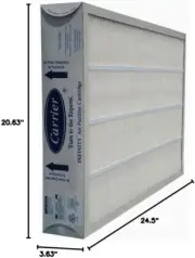GENUINE Carrier GAPCCCAR2025 Bryant GAPBBCAR2025 INFINITY Air Filter 3.5" NEW