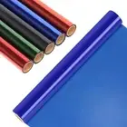 1 Roll 98.42FT X 15.74 Cellophane Wrap Roll Transparent Blue Cellophane