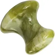 [COLLBATH] Mushroom Facial Massage Stone Body Scraping Massager for Skincare Absorption Jade Design Relaxation Tool for Facial and Whole Body Use
